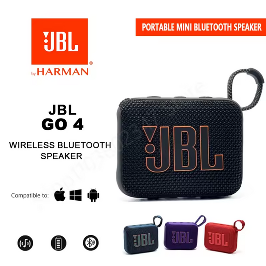 Altavoz Bluetooth inalámbrico versión JBL GO4 HK