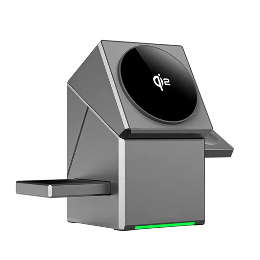 Cargador inalámbrico Qi2 3 en 1